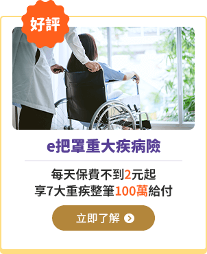 e把罩重大疾病險